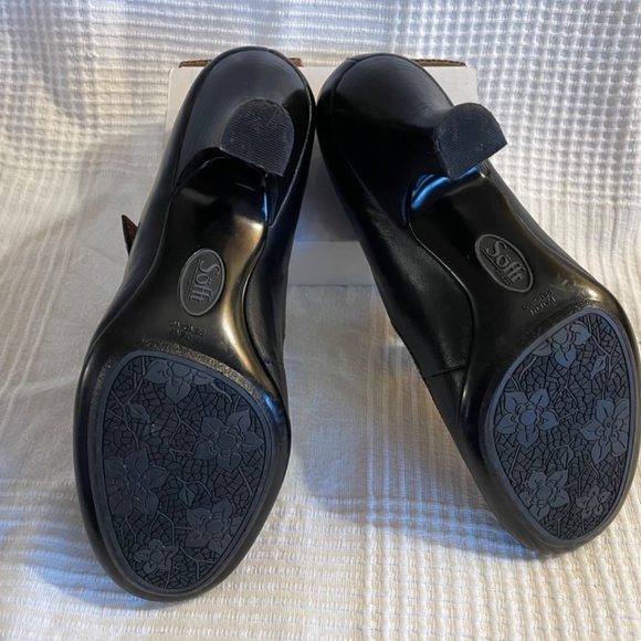 Söfft black t-strap heels - Picture 4 of 5